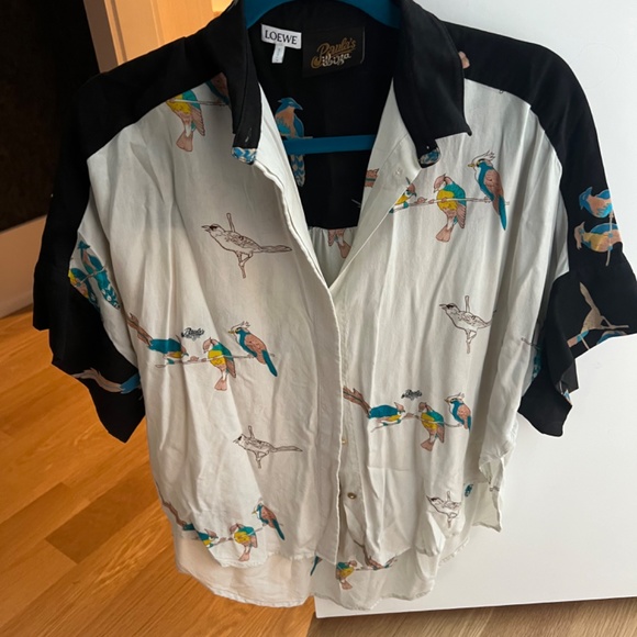 Loewe x Paula's Ibiza Parrot Print Blouse - Picture 4 of 6